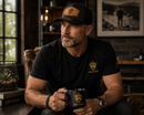 King Eddie Heritage Leather Patch Trucker
