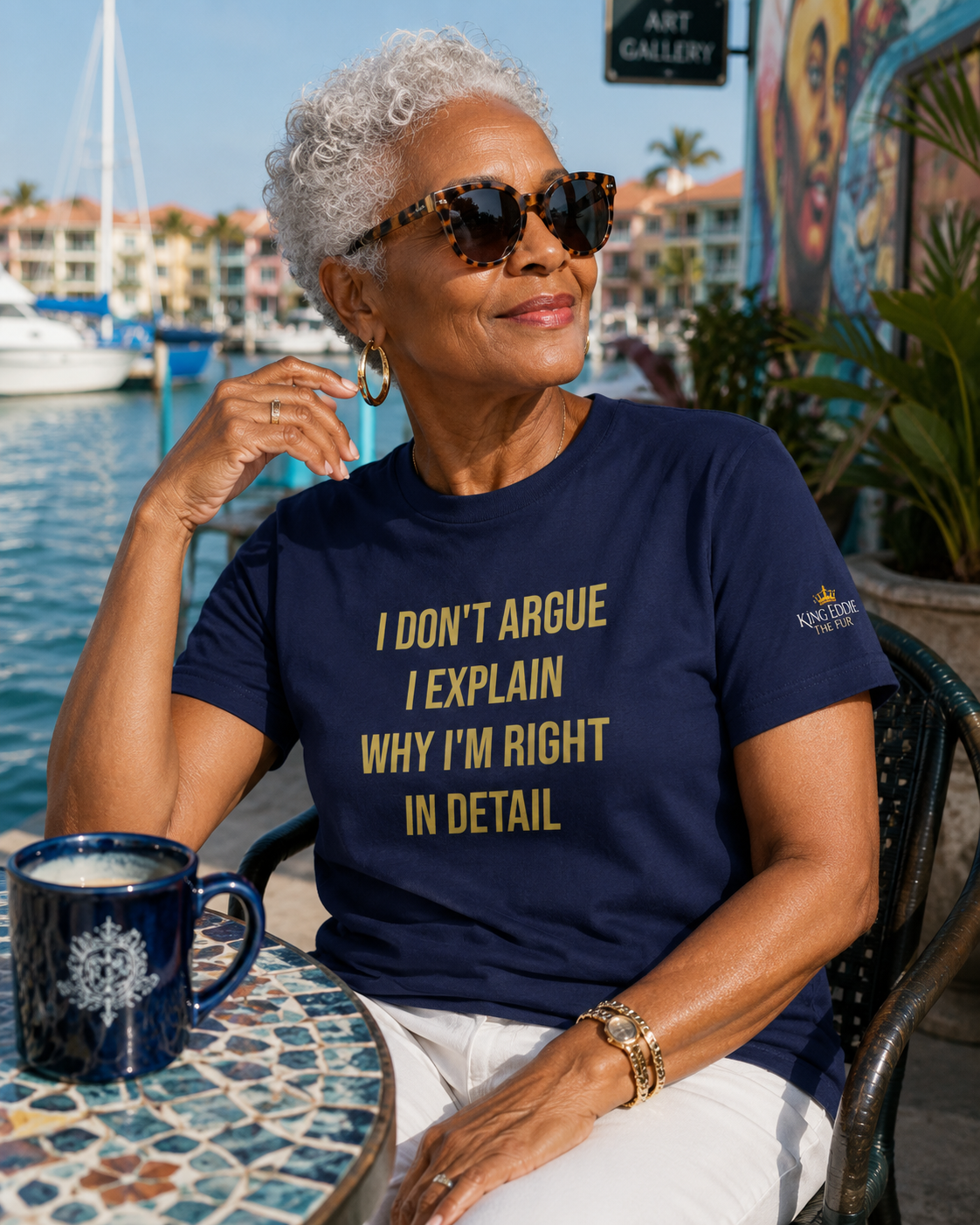 King Eddie Heritage Tee- I Don’t Argue