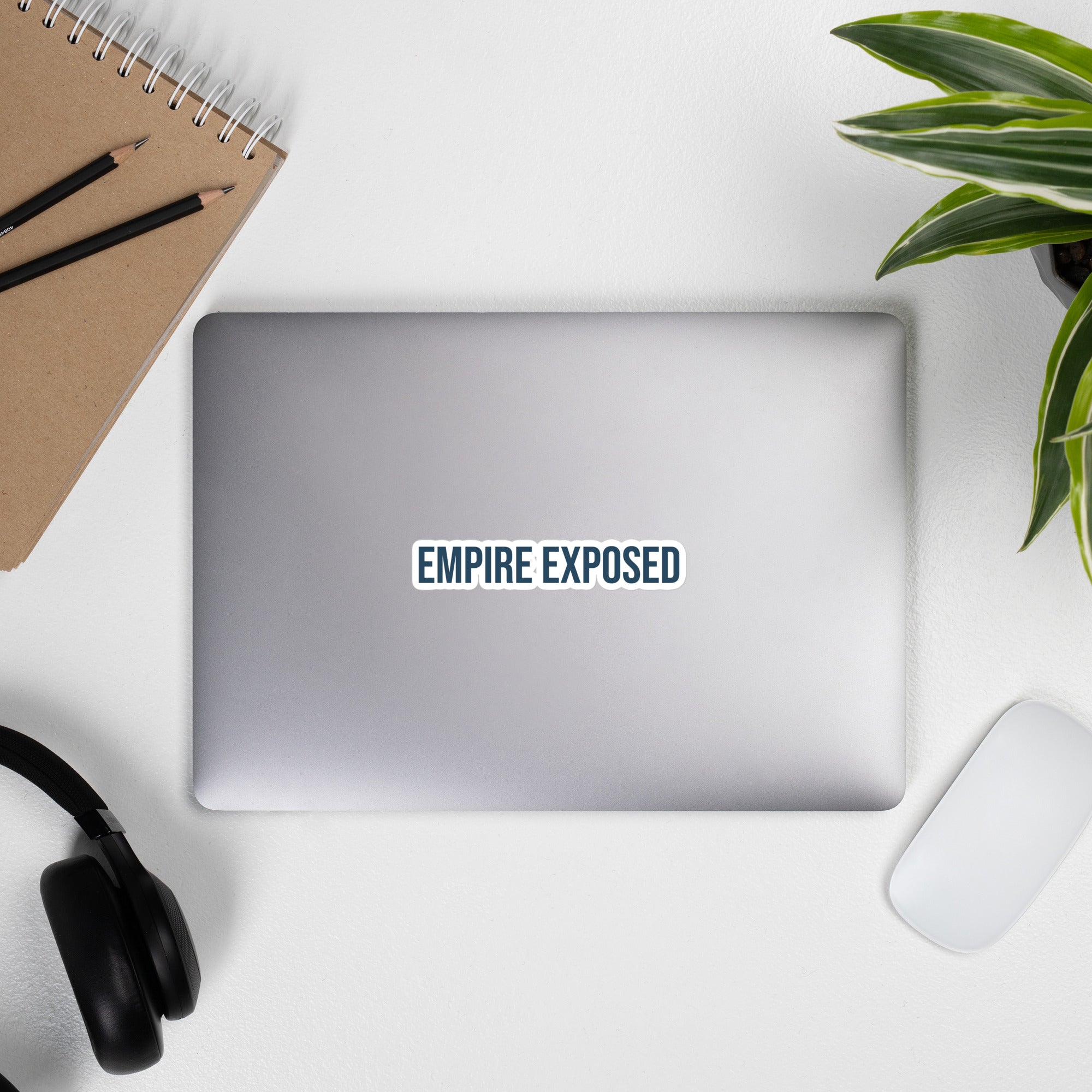 The “Empire Exposed” sticker from Civil Heresy - Bubble-free stickers