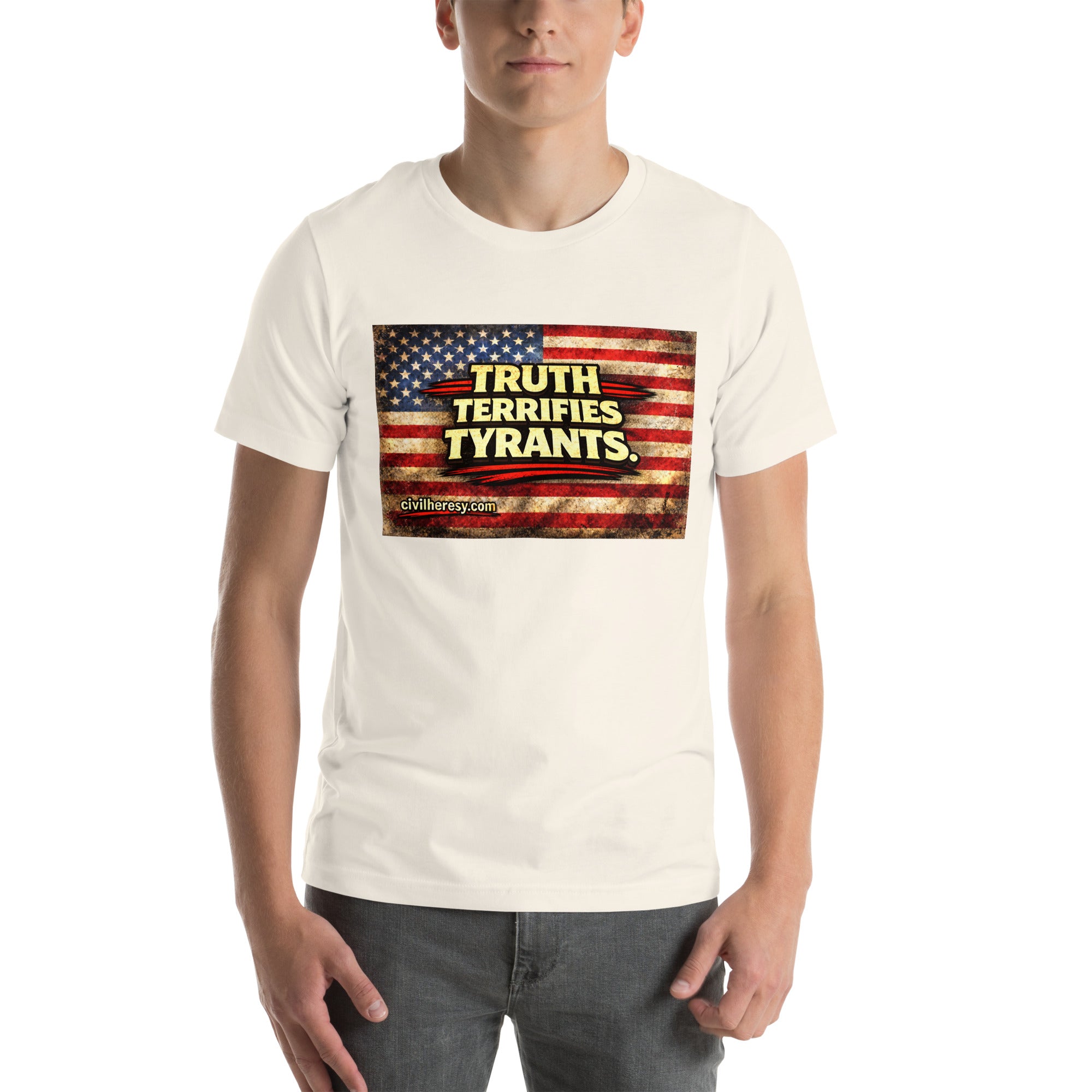 Truth Terrifies Tyrants - Protest T-Shirt – King Eddie of Fur
