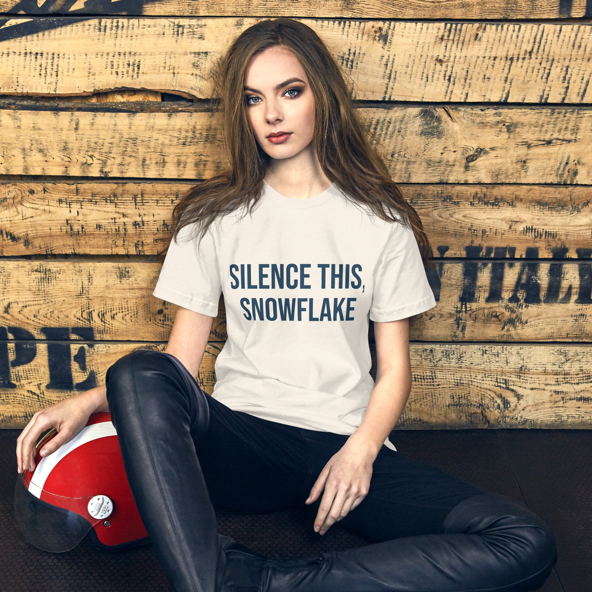 Silence This, Snowflake- Protest T-Shirt – Civil Heresy