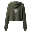 Church ≠ State Unisex Crop Hoodie – Satirical Protest Shirt for Rebels and Free Thinkers